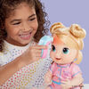 Baby Alive poupée Lulu Achoo, poupée interactive de 30 cm, cheveux blonds