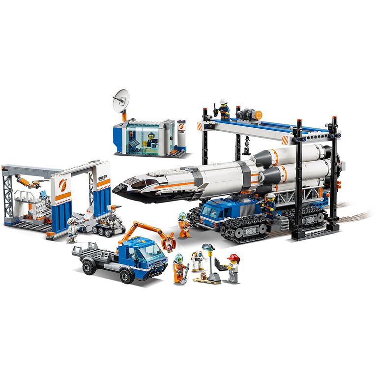 LEGO City Space Port Rocket Assembly & Transport 60229 (1054 pieces)
