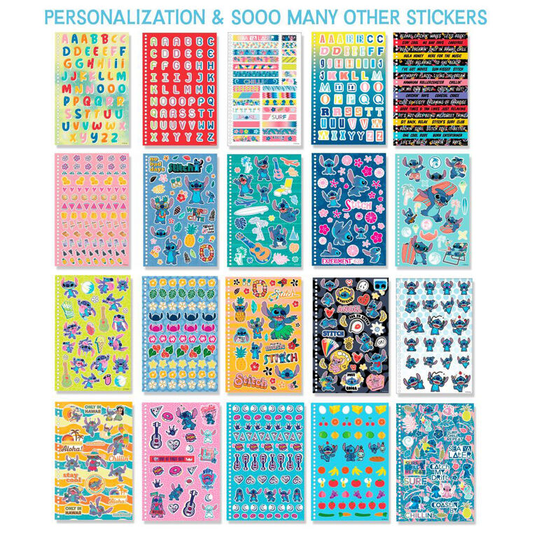 STITCH 1000+ Sticker Book