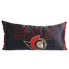 NHL Ottawa Senators Oreiller de corps 18 x 36 po