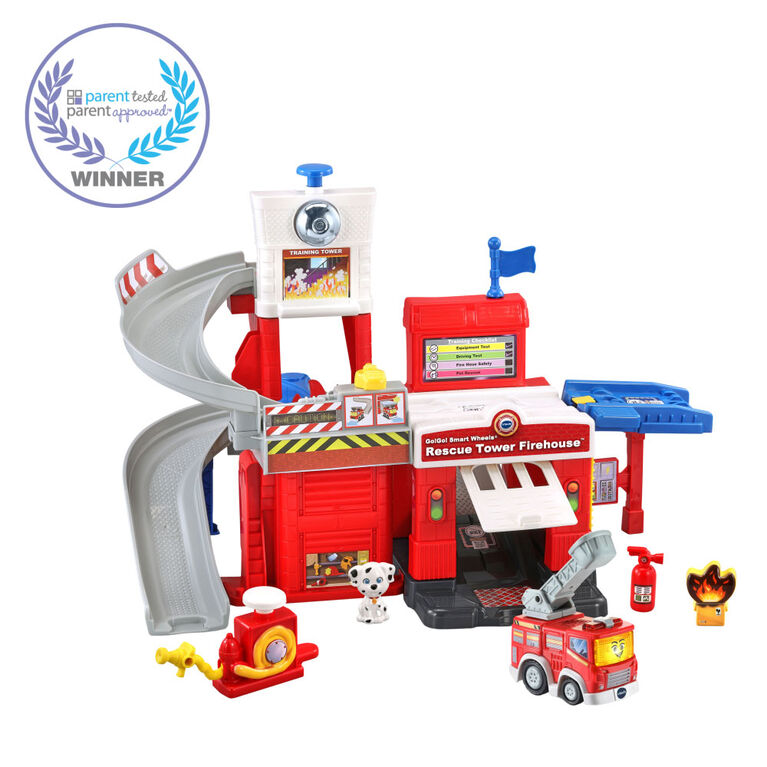 VTech Go! Go! Smart Wheels Rescue Tower Firehouse - English Edition