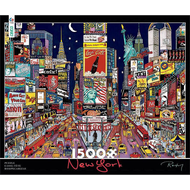 Ceaco - NewYork 1500 Piece Puzzle by Sharie Hatchett Bohlmann