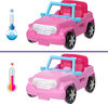 Barbie Mini BarbieLand Coffrets avec poupée 4 cm et véhicule iconique - Jeep