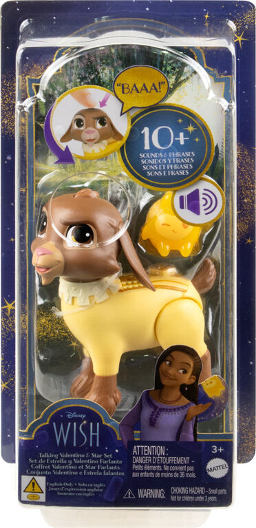 Disney Wish Talking Valentino & Star Set