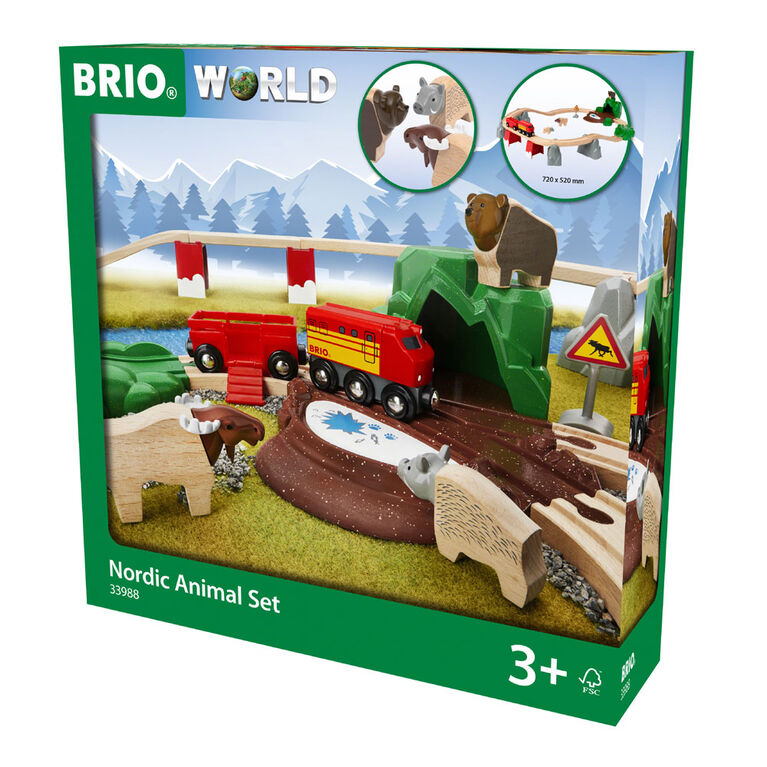 BRIO Forest Animal Set