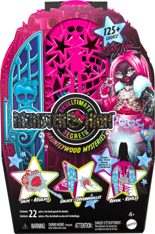 Monster High Skulltimate Secrets Hauntlywood Mysteries Catty Noir Doll