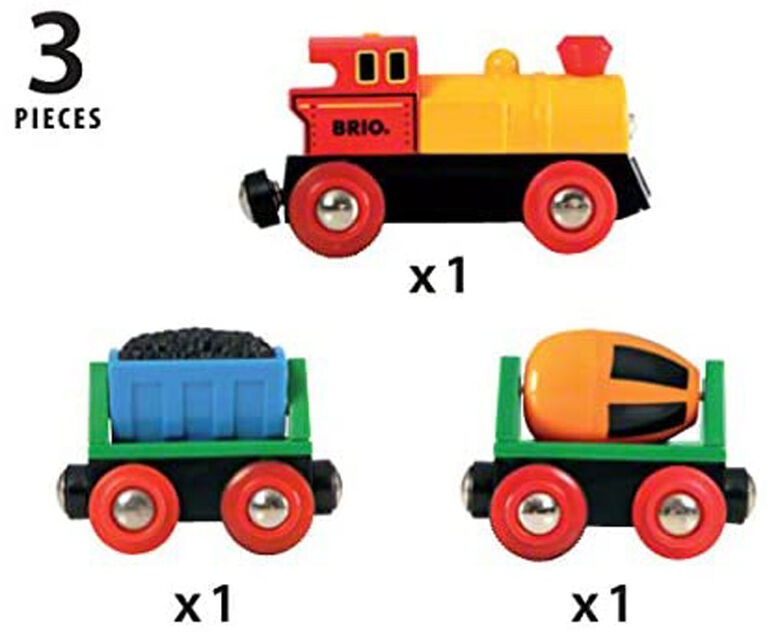 BRIO - Train de marchandises avec lumière