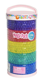 Orbeez, Mega Pack with 2,000 Grown Orbeez in 5 Colors for Bulk Play