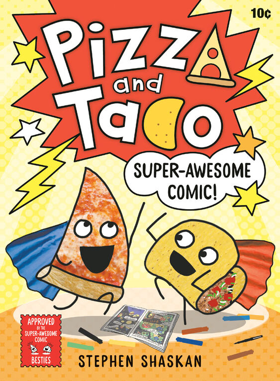 Pizza and Taco: Super-Awesome Comic! - English Edition