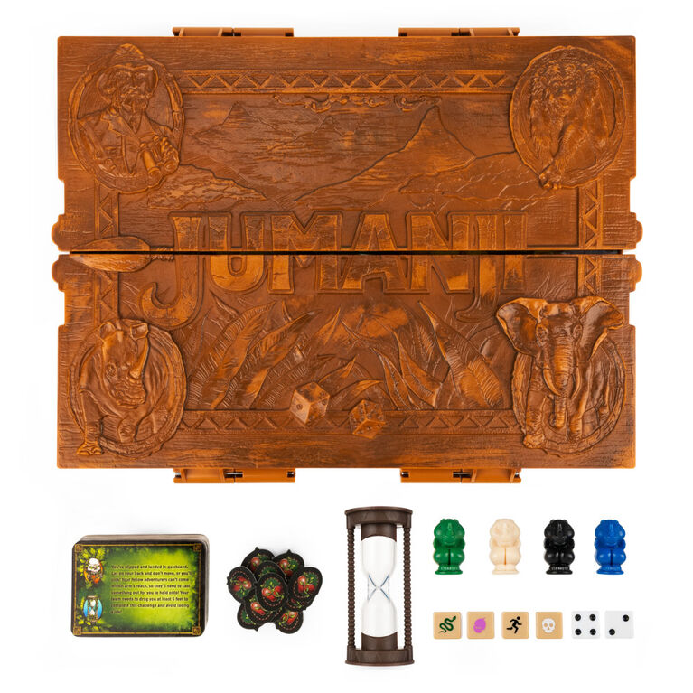 Jumanji Deluxe Game, Immersive Electronic Version of the Classic Adventure Board Game - English Edition
