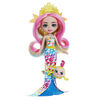 Royal Enchantimals-Royaume de l'océan-Radia Poisson Arc-en-ciel et Flo - Notre exclusivité