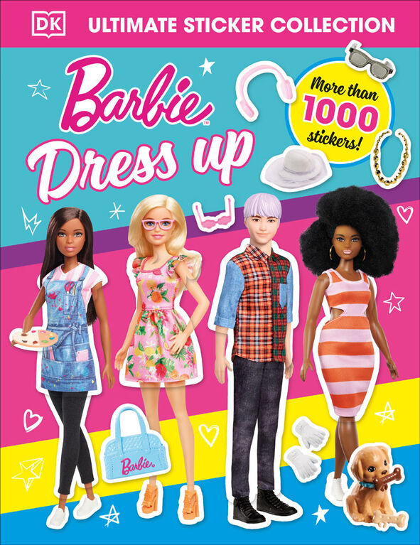 Barbie Dress-Up Ultimate Sticker Collection - Édition anglaise