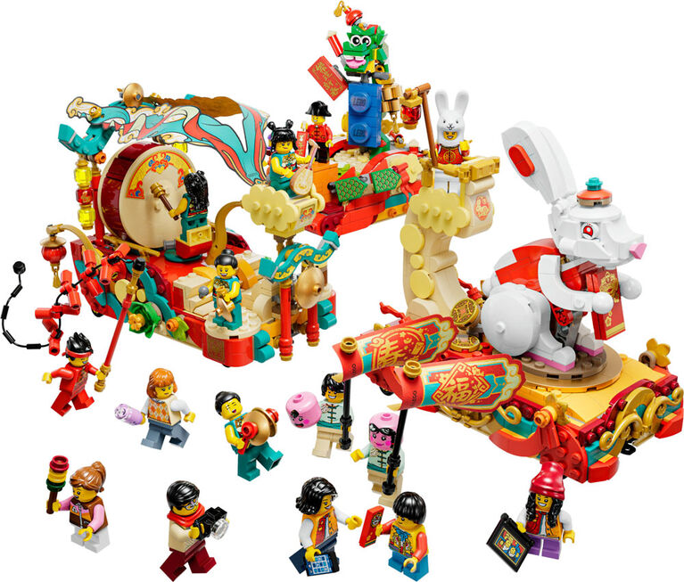 LEGO Lunar New Year Parade 80111 Building Toy Set (1,653 Pieces)