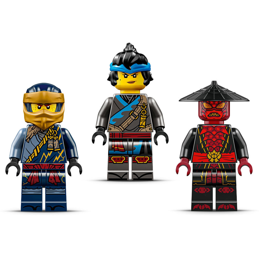 LEGO NINJAGO Rogue vs. Drix Race Car Duel Building Toy for Preschool Kids, Boys & Girls, 4+ - 71840