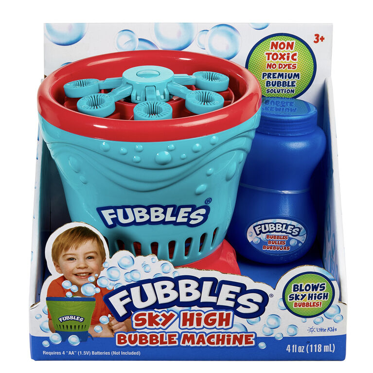 Machine à bulles Fubbles Sky High - Un par achat - Les couleurs peuvent varier