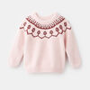 pull ras du cou, 4-5a - rouge