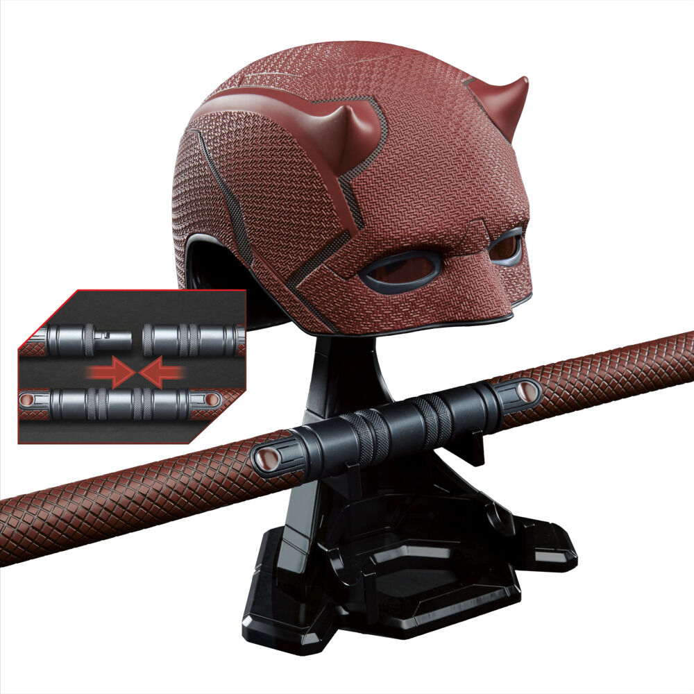Marvel Legends Series Daredevil: Born Again, matraque et masque de cosplay premium