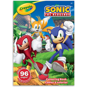 Crayola 96 Page Colouring Book, Sonic The Hedgehog