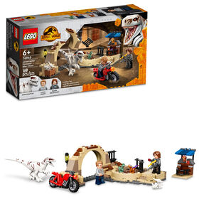 LEGO Jurassic World La poursuite en moto de l'Atrociraptor 76945 Ensemble de construction (167 pièces)