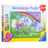 Ravensburger - Chevaux et papillons multicolores casse-têtes 2 x 24pc