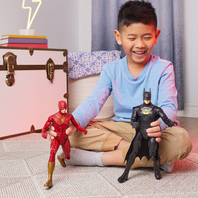 DC Comics, Figurine articulée Flash de 30,5 cm, objets à collectionner du film Flash