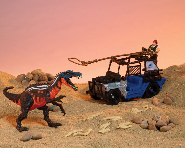 Animal Planet - Dinosaur Exploration Playset - Vehicle Playset - R Exclusive