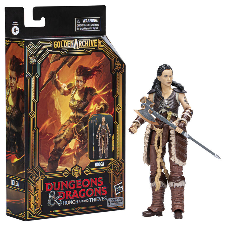 Dungeons and Dragons : L'honneur des voleurs, Golden Archive, figurine de collection Holga de 15 cm, inspirée du film D&D