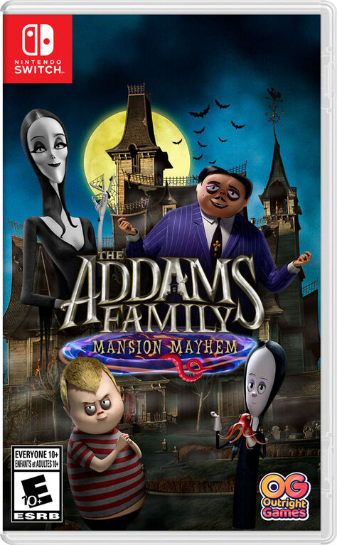 Nintendo Switch The Addams Family Mansion Mayhem