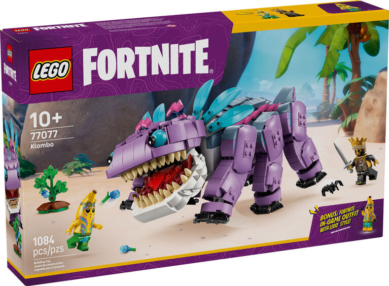 LEGO Fortnite Klombo - Kids Toy -  Building Toy for Girls & Boys 10+ - Birthday Gift Idea - 77077