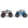 Monster Jam, Official Grave Digger vs. Grave Digger (1982 Retro) Color-Changing Die-Cast Monster Trucks, 1:64 Scale