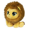 P.Lushes Pets Gem Stars Collection, Eleni Key Lion Stuffed Animal, Yellow/Brown, 6"
