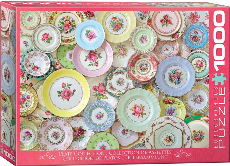 Eurographics - Plate Collection 1000pc puzzle