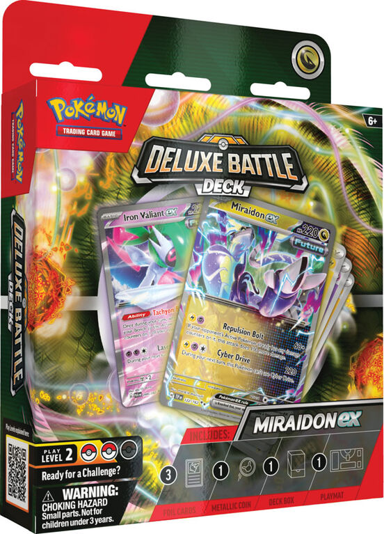 Pokemon Miraidon/Koraidon ex Deluxe Battle Deck - English Edition