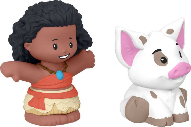 Fisher-Price Little People Princesses Disney Moana et Pua, 2fig.