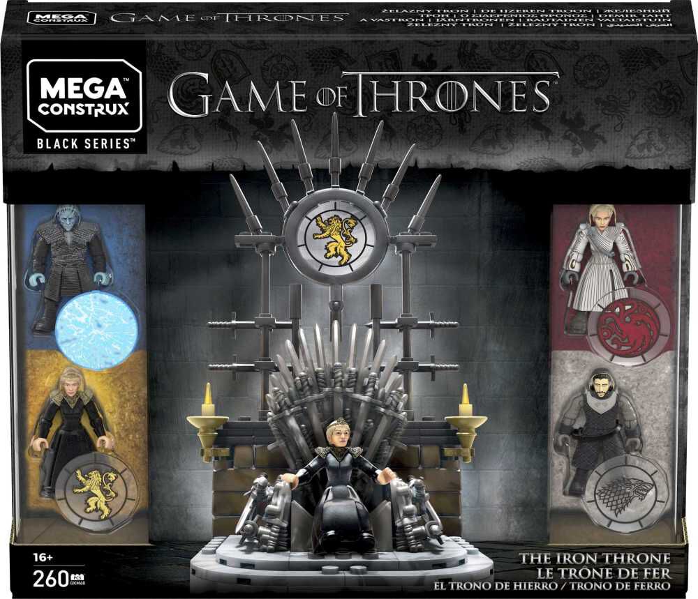 Mega Construx Game of Thrones Black Series Iron Throne