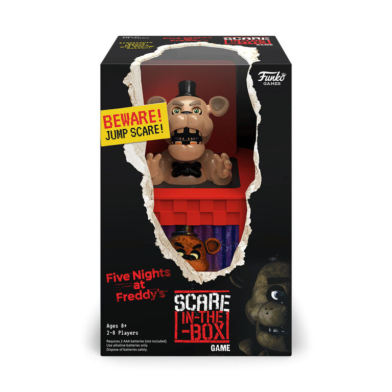 Funko Games FIVE NIGHTS AT FREDDY'S SCARE-IN-THE-BOX Board Game - English Edition
