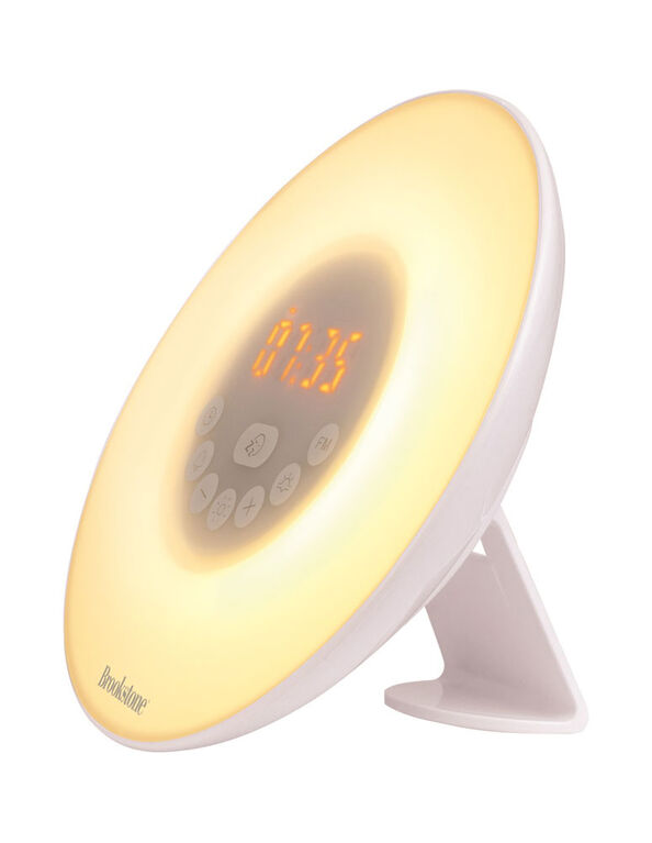 Brookstone Alarm Clock wFM Radio Sound - English Edition