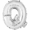Ballons en forme de lettre en argent 14 " - Q