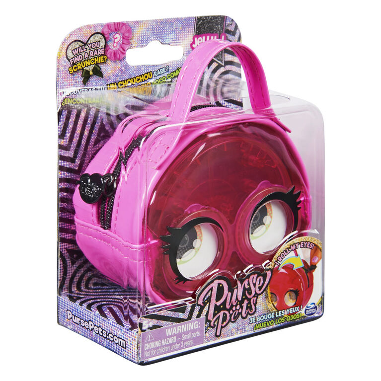 Purse Pets Micros, Jelly J Jellyfish Stylish Small Purse with Eye Roll Feature