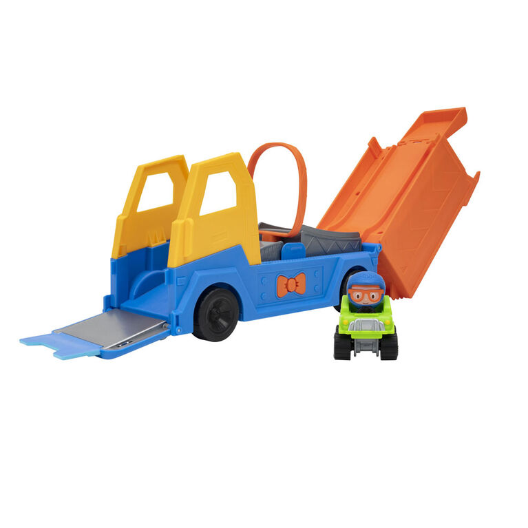 Blippi, véhicule vedette de 25,4 cm - Ensemble de camion monstre pour cascades périlleuses