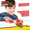 Collection de jouets Launch & Go Ricky Zoom incluant une Figurine de luxe Ricky Zoom - Figurine 3po - Jouet Motocyclette et Speed Launcher avec les Roues libres, se tient débout - Notre exclusivité