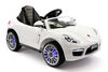 Moderno Kids Kiddie Roadster 12V Battery Power Ride-On Car - White - Exclusive