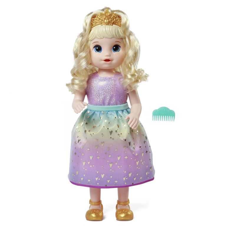 Baby Alive Princess Ellie Grows Up! Doll, Blonde Hair