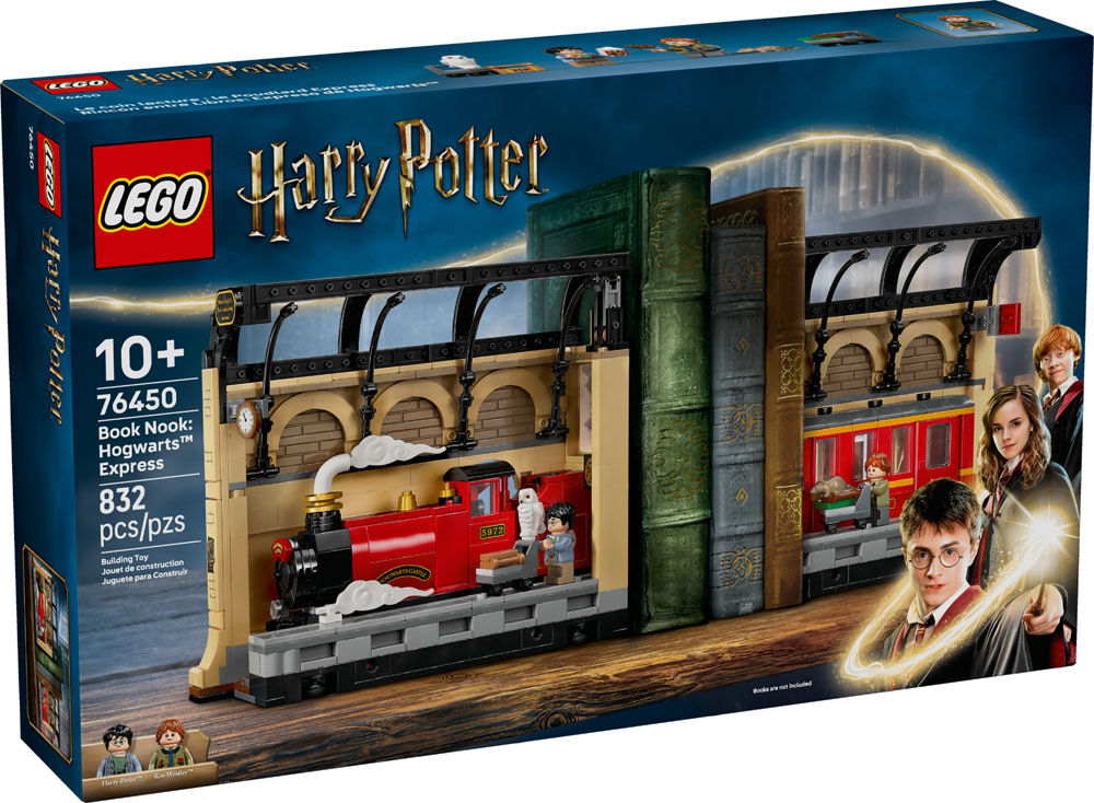LEGO Harry Potter Book Nook: Hogwarts Express  - Kids Toy - DIY Kit for Boys and Girls 10+ - 76450