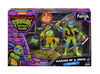 Teenage Mutant Ninja Turtles: Mutant Mayhem Making of a Turtle Leonardo Figure 3Pk Bundle - R Exclusive