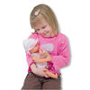 Melissa & Doug - Mine to Love Annie 12-Inch Drink and Wet Poseable Baby Doll With Potty, Bottle, Pacifier, Diaper, Dress