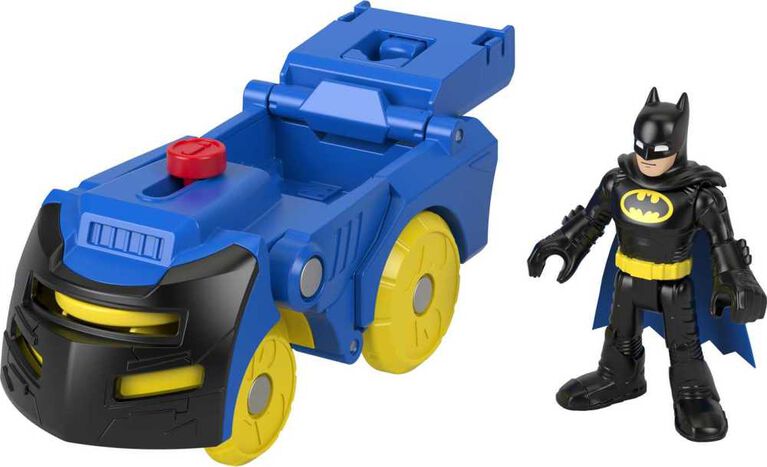 Fisher-Price Imaginext DC Super Friends Head Shifters Batman and Batmobile Set