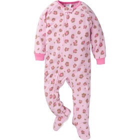 Gerber Childrenswear - 1-Pack Couverture Sleeper - Léopard - Rose 5T