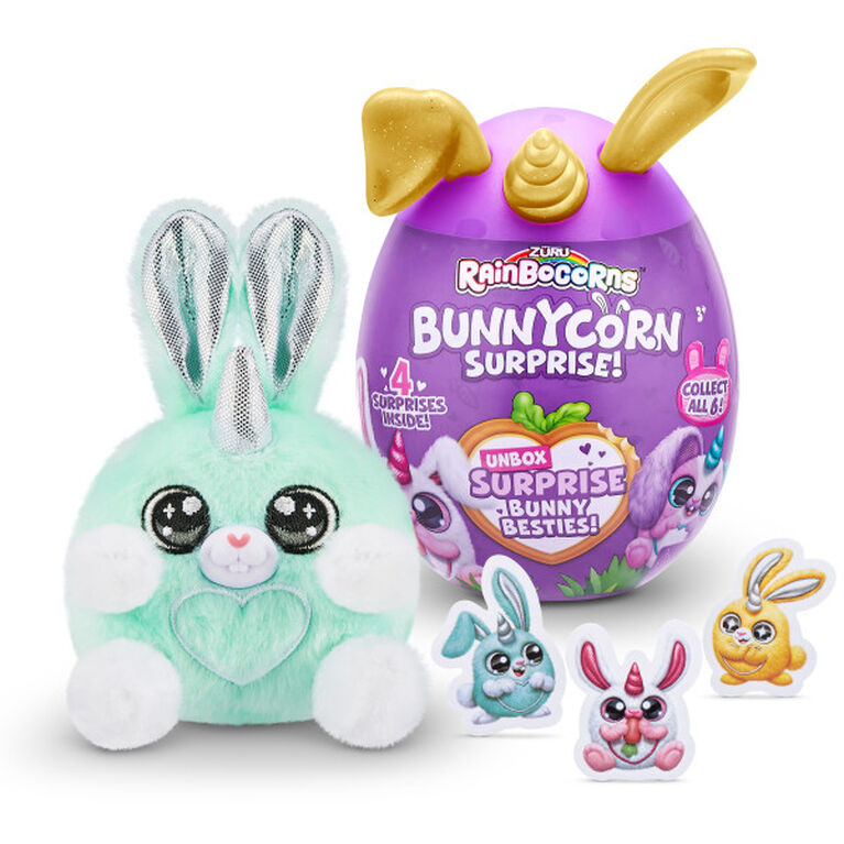 Zuru Rainbocorns Bunnycorn Surprise Collectible Toy (Styles May Vary)