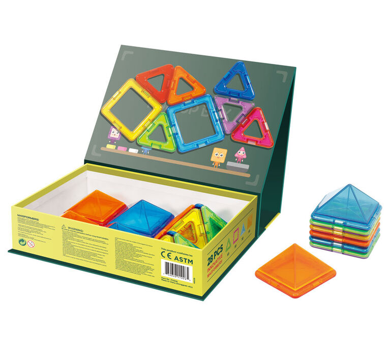 Magformers - Coffret Pop-Up Travel de 28 pièces